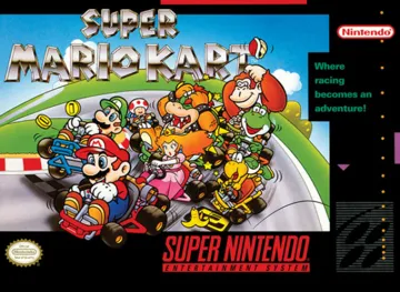 Super Mario Kart (USA) box cover front